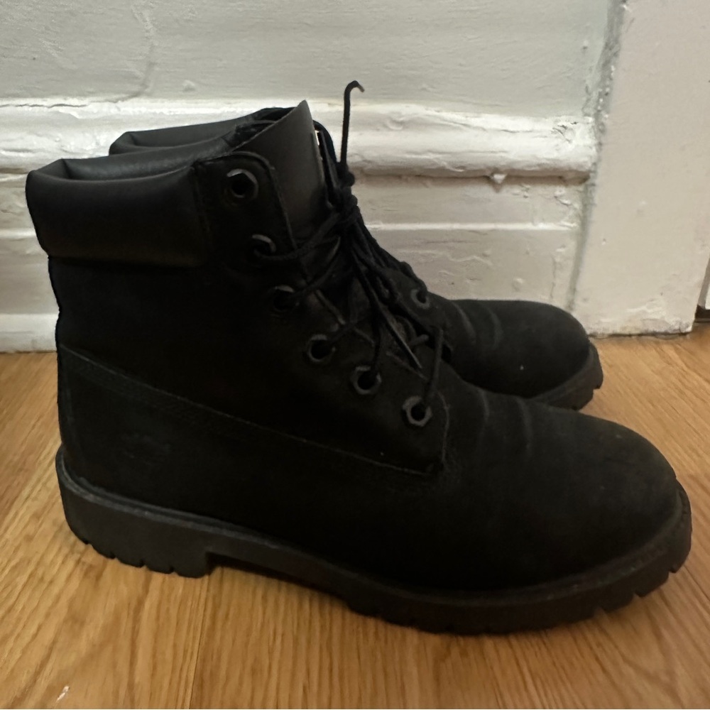 Black Timberland Boots
